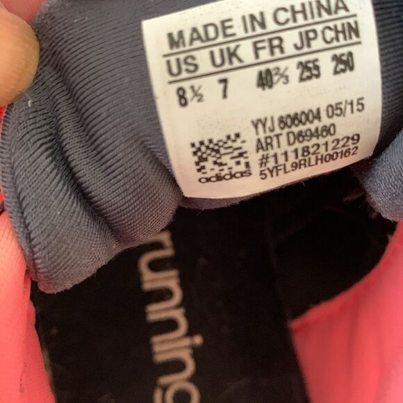 Adidas Vigor6 Running Women’s Shoes Size 8,5 - Picture 11 of 12